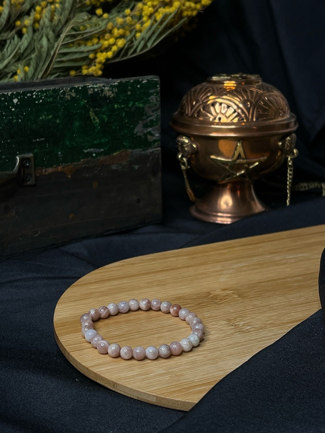 Bracelet : Pierre de Soleil