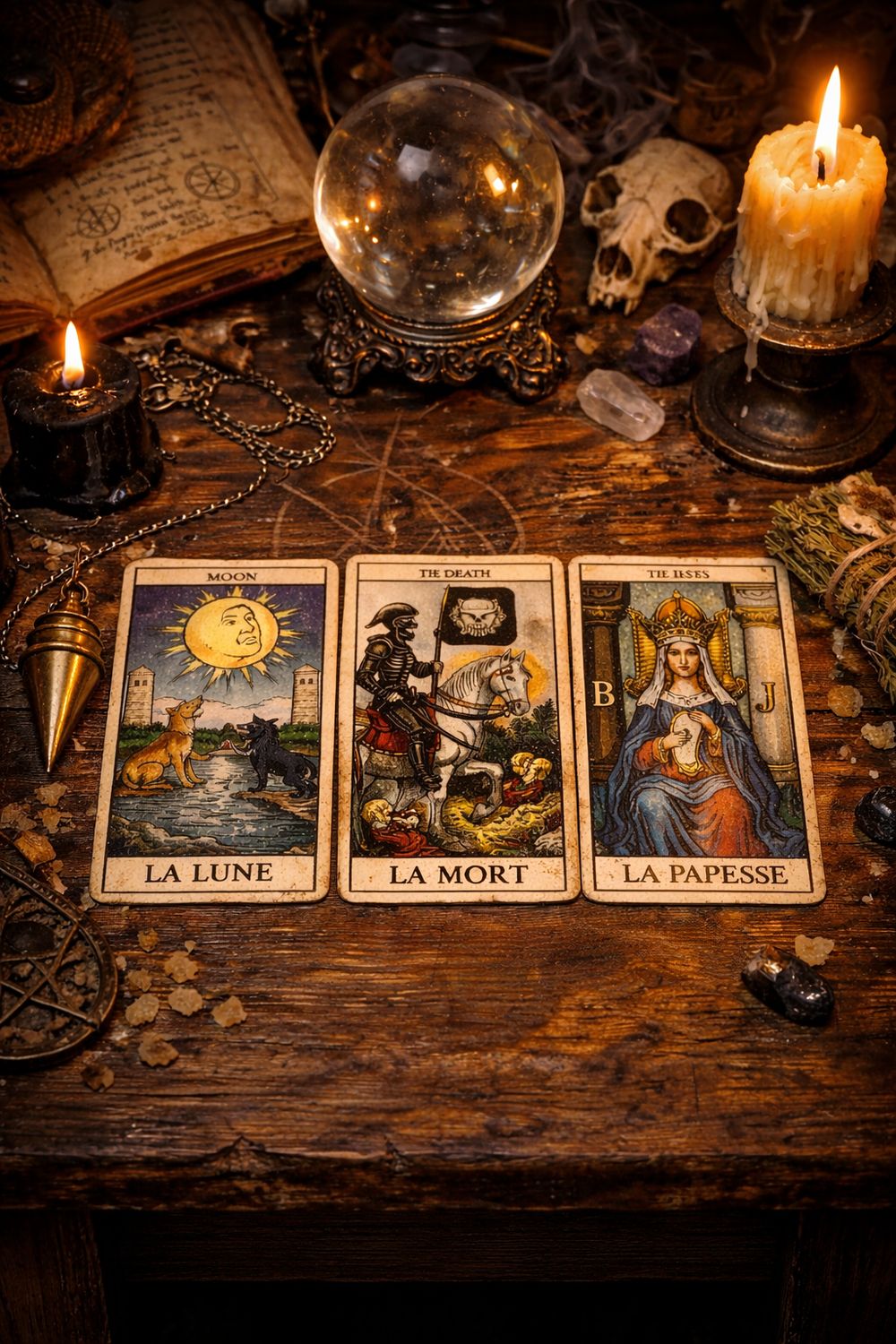 Tirage de cartes 45 minutes