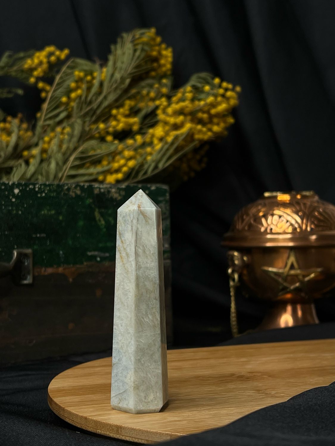 Pointe : Amazonite