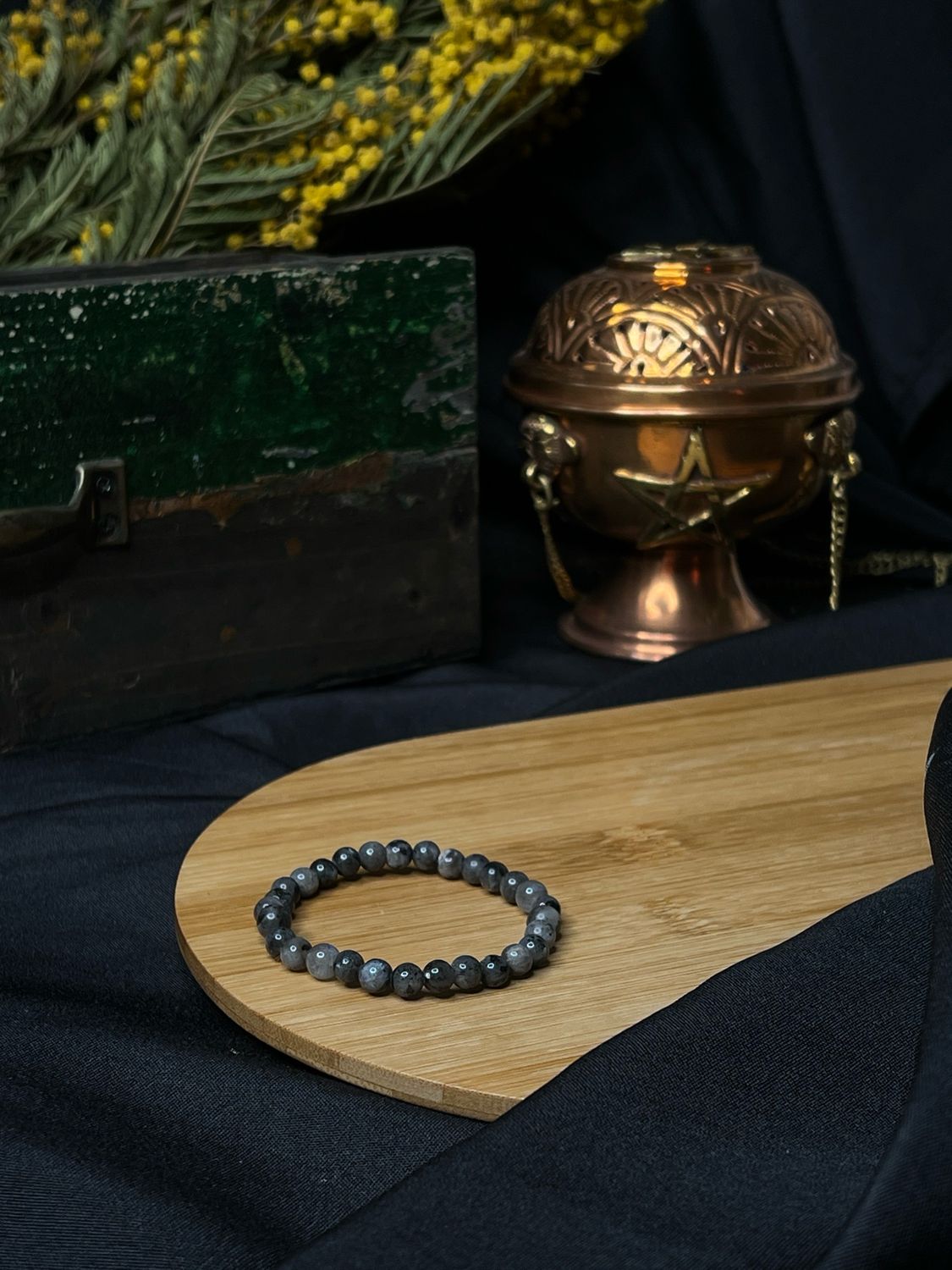 Bracelet : Larvikite