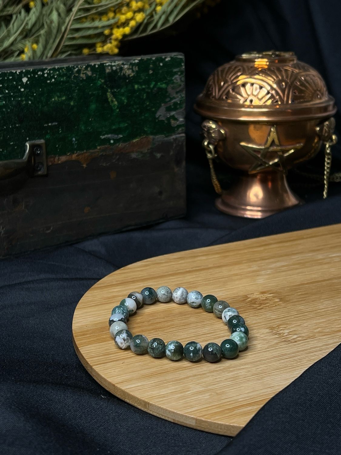Bracelet : Agate Arbre