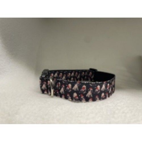 Christmas Pugs Standard  Collar