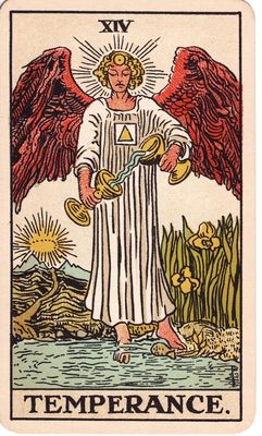 #Cardoftoday No.2  節制  Temperance