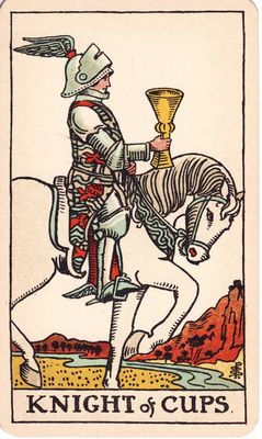 #Cardoftoday No.1 聖杯騎士 Knight of Cups