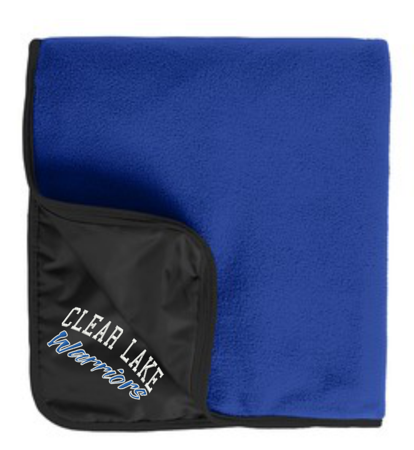 Fleece &amp; Poly Travel Blanket CLHS