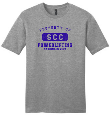 Short Sleeve T-shirt Powerlifting Natl