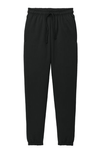 Fleece Sweatpants Elastic Bottom