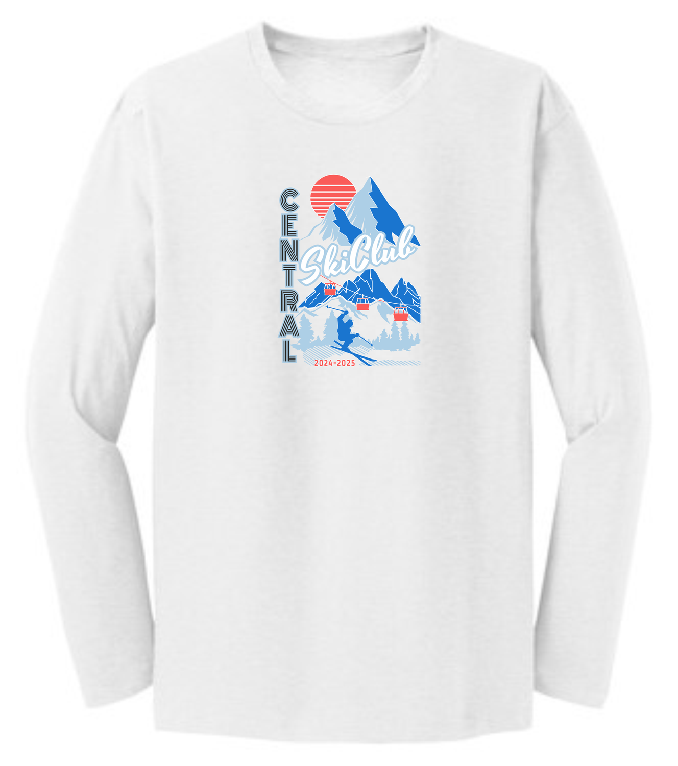 Long Sleeve T-shirt Ski Club