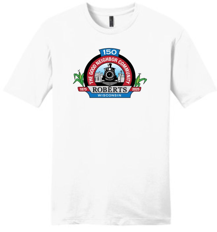 Short Sleeve T-shirt Roberts 150th