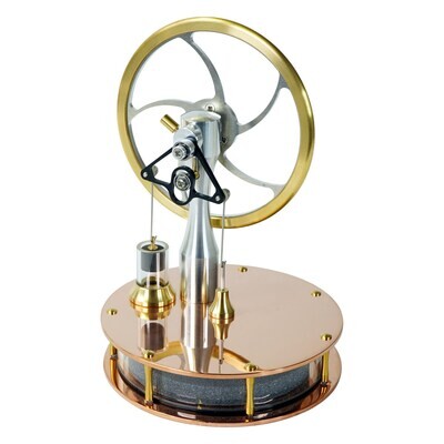 KS90R Ross-yoke Copper Plate Stirling Engine