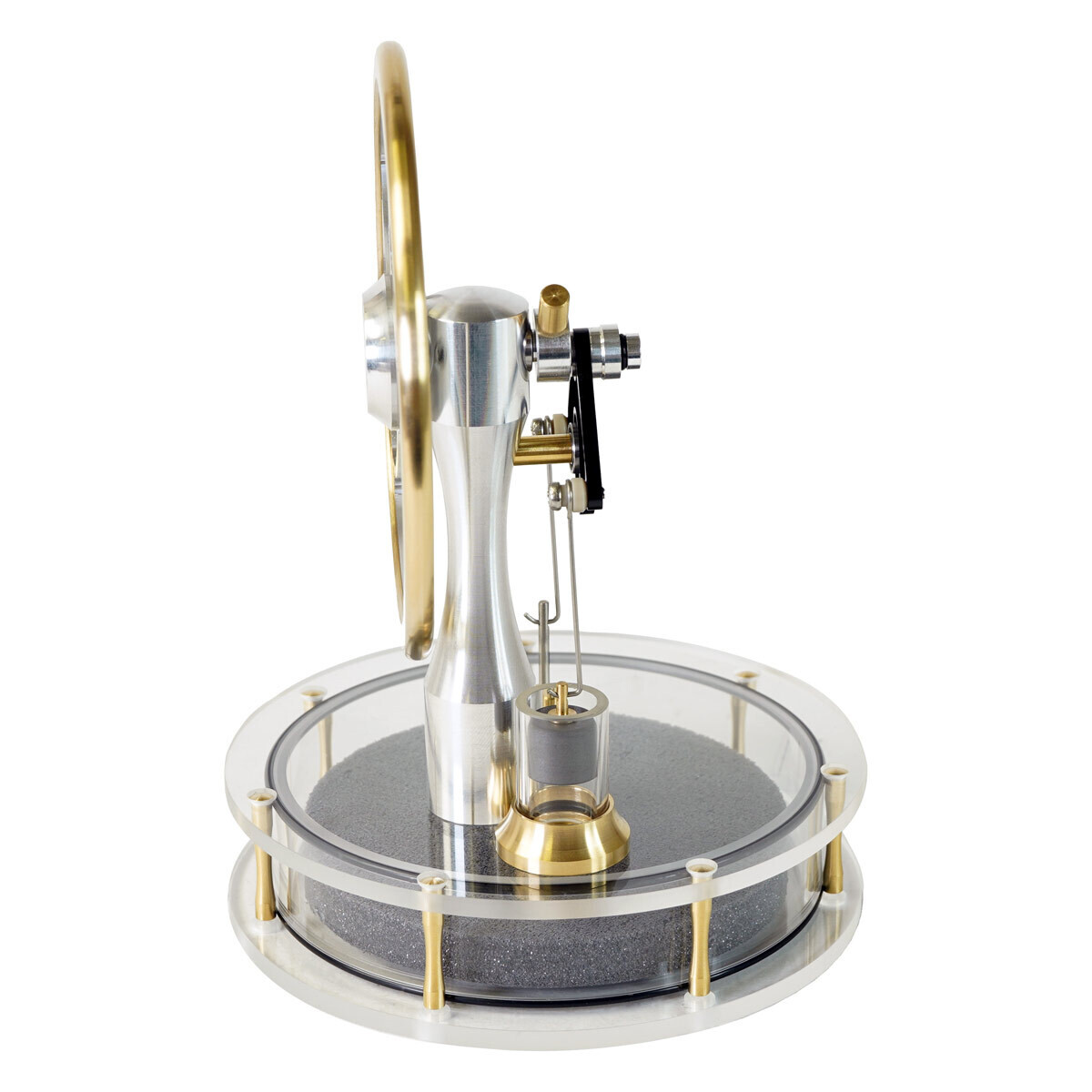 KS90R Ross-Yoke Solar Acrylic Stirling Engine
