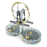 KS90T Twin Solar Acrylic Stirling Engine