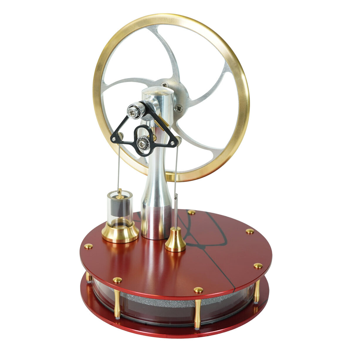 KS90R Ross-yoke Avant Garde Stirling Engine