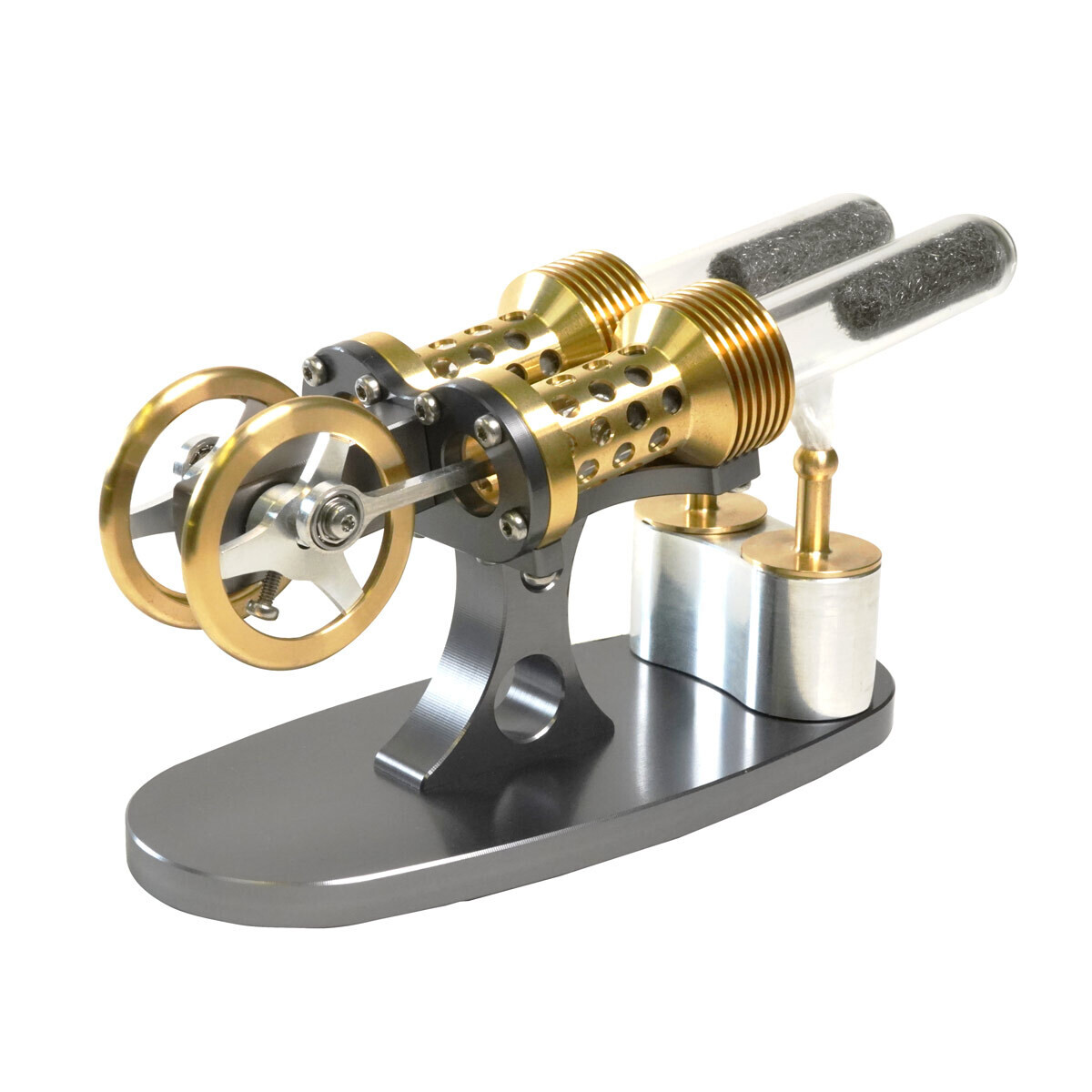 Nano Flux Thermo-acoustic Twin Cylinder Engine