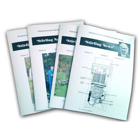 1 Year of Free Stirling Engine Society Membership