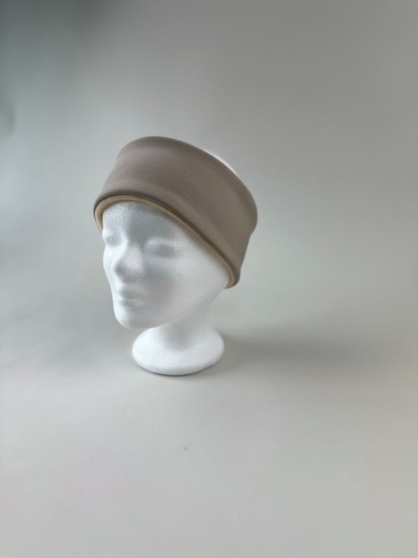 Stirnband `Maria` beige