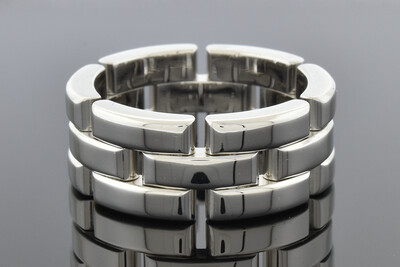 Cartier Maillon Panthere Three Row Band