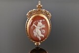 Cupid Cameo Pendant