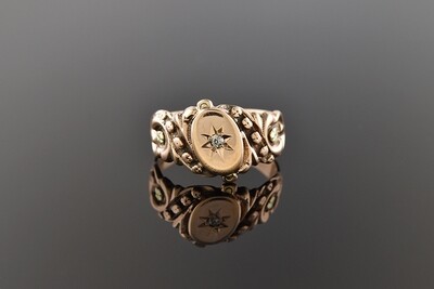 Carved Victorian Ring