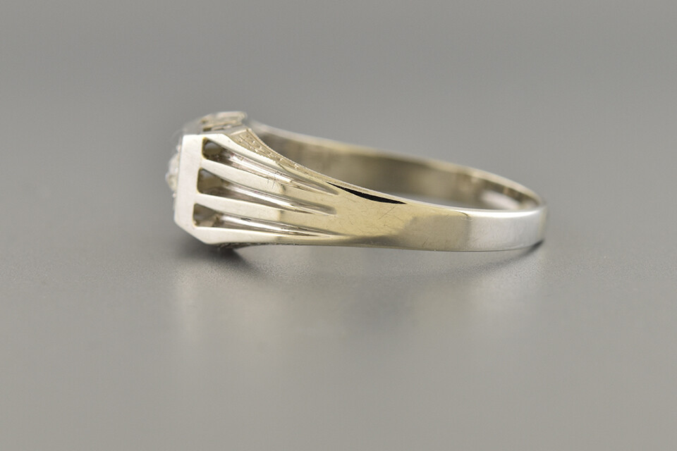 White Gold Diamond Ring