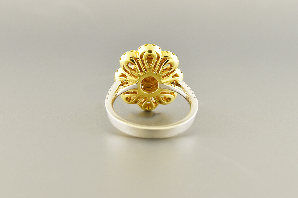 Colored Diamond Ring