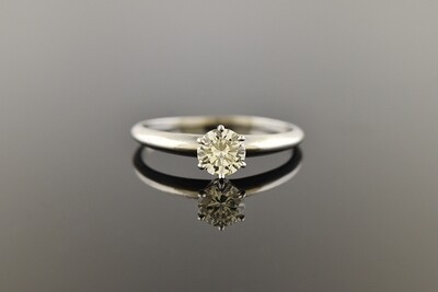 Tiffany & Co Diamond Solitaire Ring Tiffany & Co Diamond Solitaire Ring