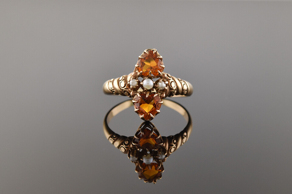 Yellow Gold Victorian Ring