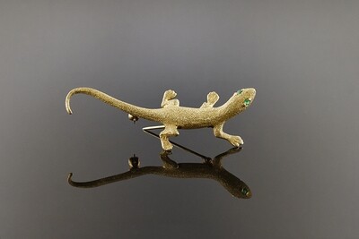 Lizard Brooch