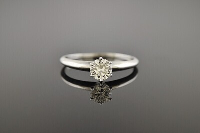 Tiffany & Co Diamond Solitaire Ring