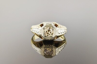 Gents Vintage Diamond Ring