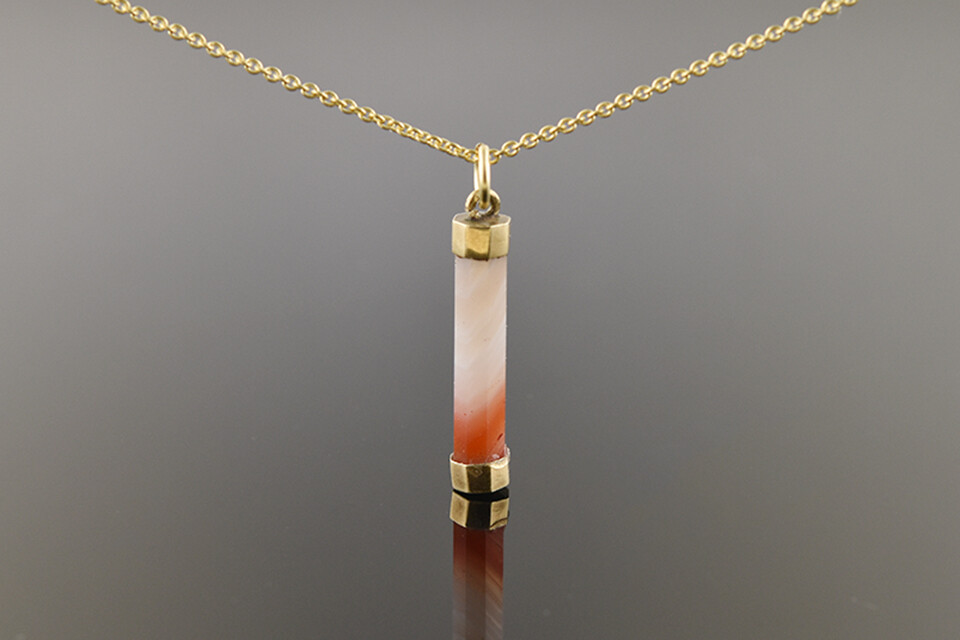 Agate Stick Pendant