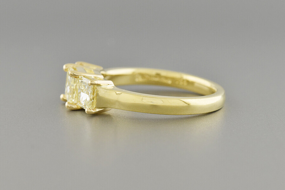 Fancy Yellow Diamond Ring