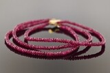 Ruby Bead Bracelet