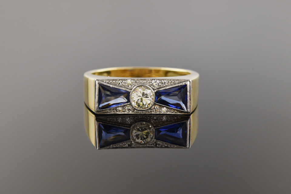 Gents Bow Tie Ring