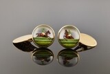 Equestrian-themed Cuff Links