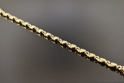 Two Tone Link Bracelet