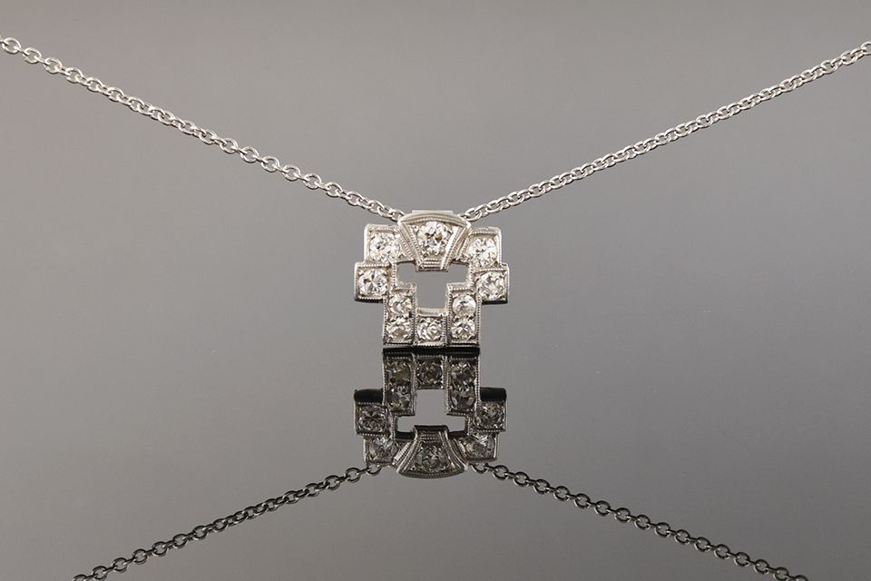Platinum Diamond Pendant