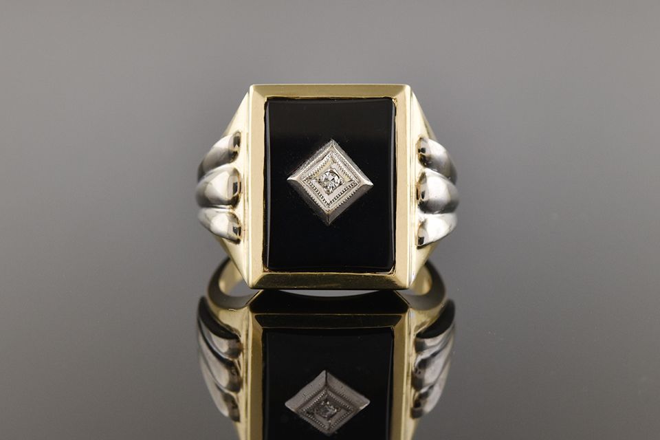 Men's Onyx Ring
