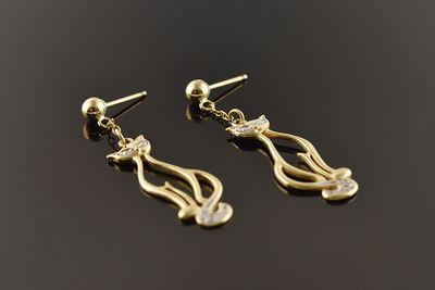 Cat Dangle Earrings
