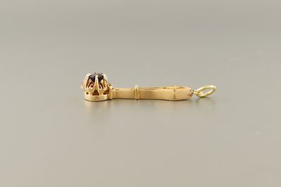 Sapphire Stick Pendant