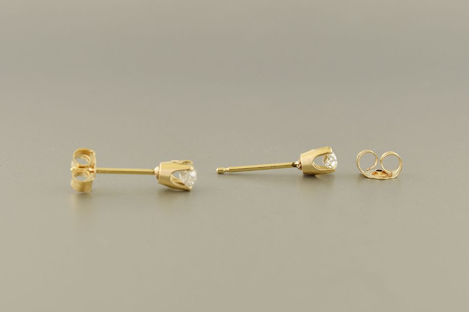 Diamond Stud Earrings