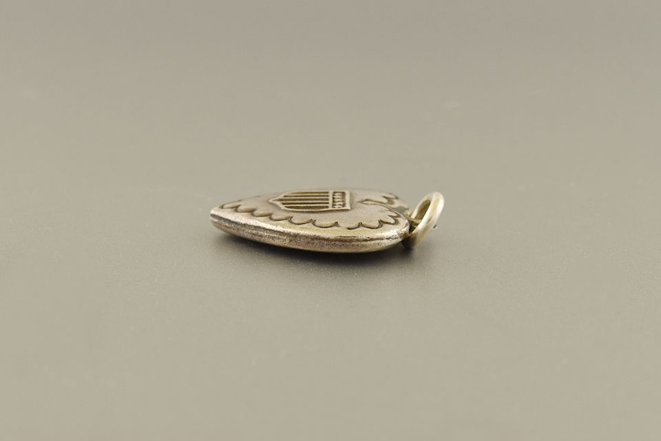 Vintage America Heart Charm
