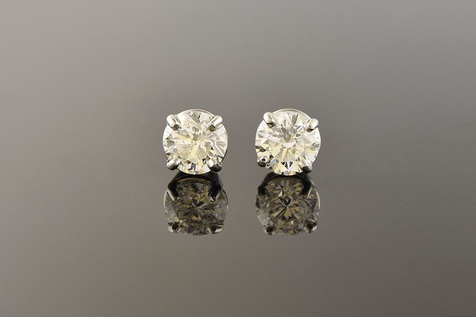 Diamond Stud Earrings