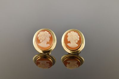 Cameo Earrings