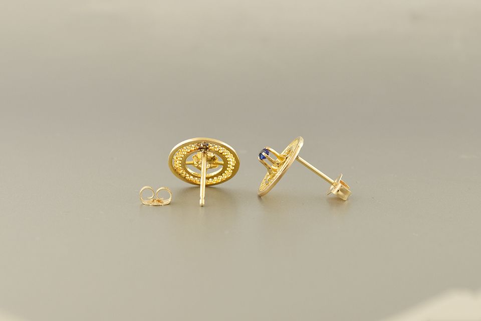 Filigree Framed Earrings