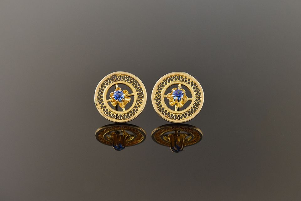 Filigree Framed Earrings