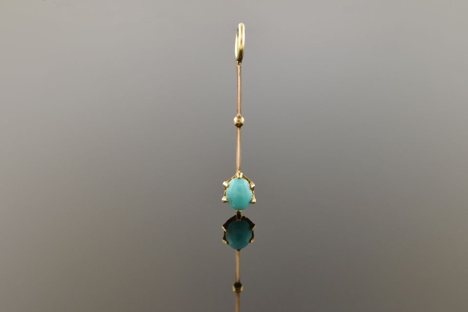 Turquoise Stick Pendant