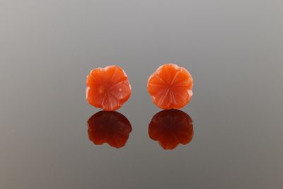 Floral Coral Earrings