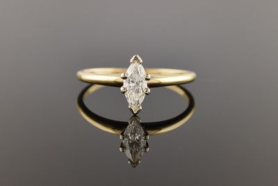 Marquise Diamond Solitaire