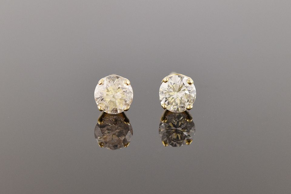 Diamond Stud Earrings